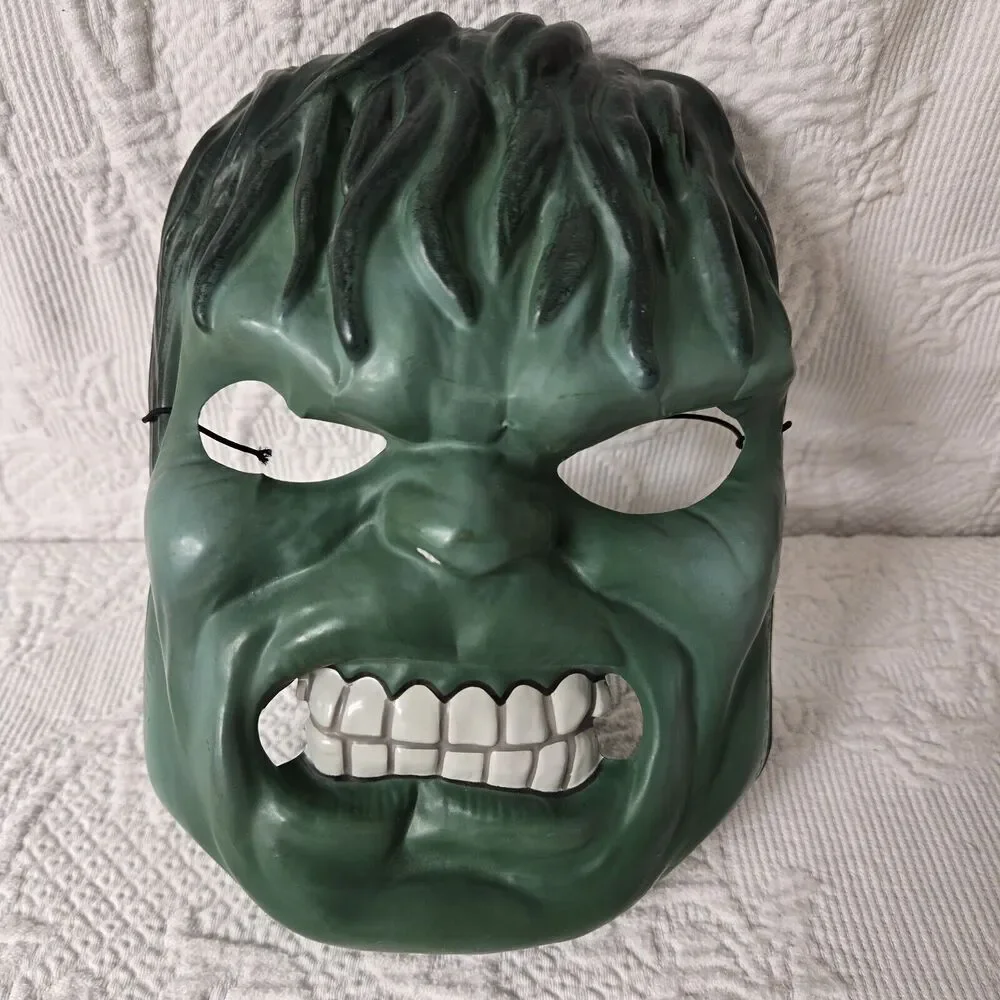 2000s Hulk Marvel Mask Halloween Avengers Super Hero Disney Y2K Cosplay Costume